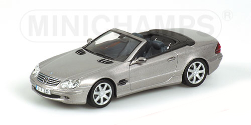 MERCEDES-BENZ SL CABRIO – 2001 – CLASSIC SILVERGREY METALLIC