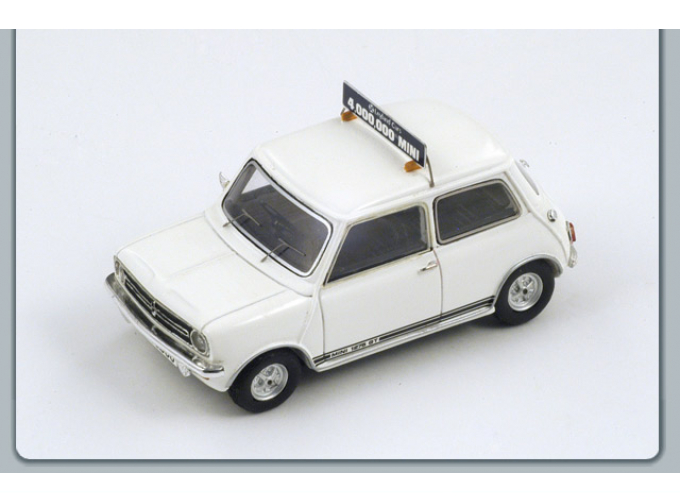 MINI 4 Millionth 1969, white