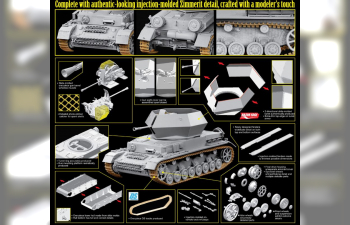 Сборная модель Самоходка 3,7см Flak43 Flakpanzer IV