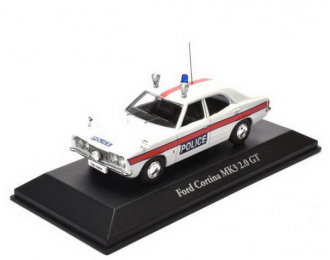 FORD Cortina Mk3 2.0 GT "Essex Police" 1970 White