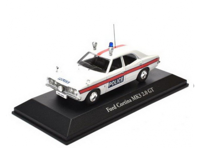 FORD Cortina Mk3 2.0 GT "Essex Police" 1970 White