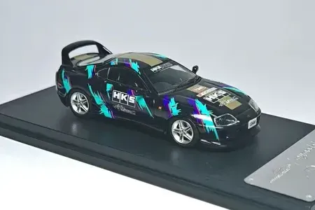 TOYOTA Supra JZA80 *HKS* (1994), black/green