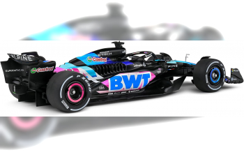 ALPINE F1 A524 Team BWT Alpine №31 Presentation Season Esteban Ocon (2024), Black Blue Pink