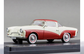 VOLKSWAGEN Rometsch Lawrence Coupe (1959), white / red