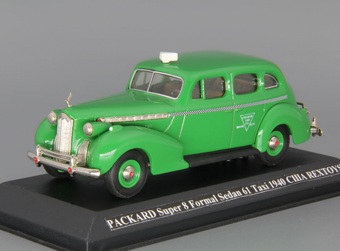 PACKARD Super 8 Formal Sedan 61 Taxi (1940), green