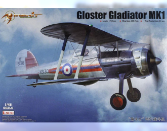 Сборная модель Gloster Gladiator Mk.I