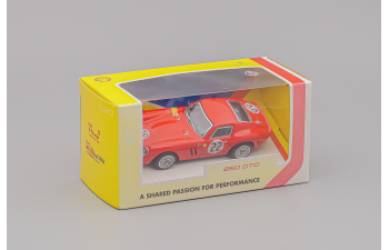 22? FERRARI 250 GTO, red