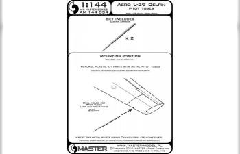 Aero L-29 Delfin - Трубки Пито