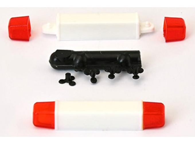 Проблесковый маяк Hella Light Old, белый/красный