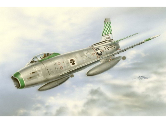 Сборная модель F-86H Sabre Hog