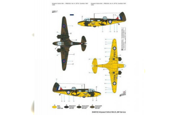 Сборная модель Airspeed Oxford Mk.I/II "RAF