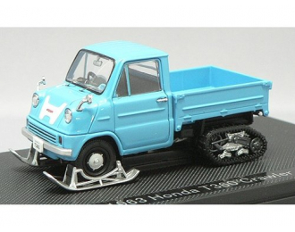 HONDA T360 Truck Crawler 1965 (Полугусеничный),  blue