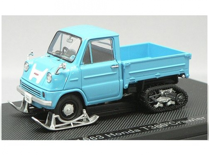 HONDA T360 Truck Crawler 1965 (Полугусеничный), blue