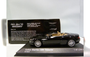 ASTON MARTIN DB9 Volante (2009), black