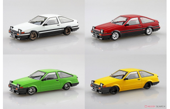 Сборная модель Toyota Sprinter Trueno Custom, Green