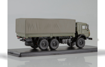 Камский грузовик 53501 6x6 Мустанг, хаки