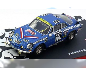 RENAULT Alpine A110 1600 No.19 Rally Monte Carlo Mouton Conconi (1976), blue