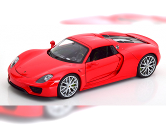 PORSCHE 918 (2013), red