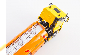 Бецема АЦ/АТЗ-16 (Камский грузовик 65207-87), желтый / оранжевый