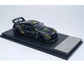 NISSAN GT-R *Monster*, matte black