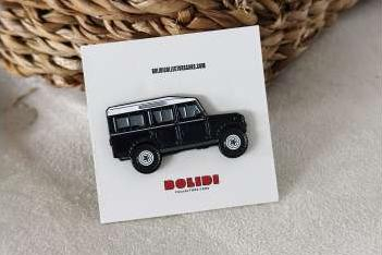 Значок Pin Land Rover Series 3, blue