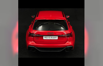 AUDI RS6 Avant (2021), red