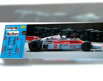 Набор декалей Formula 1 №21 McLaren M23 №2 Jochen Mass