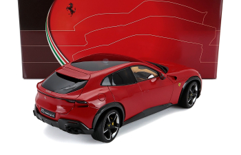 FERRARI Purosangue Suv Panoramic Roof (2022) - Polyfoam Packaging, Rosso Corsa - Red