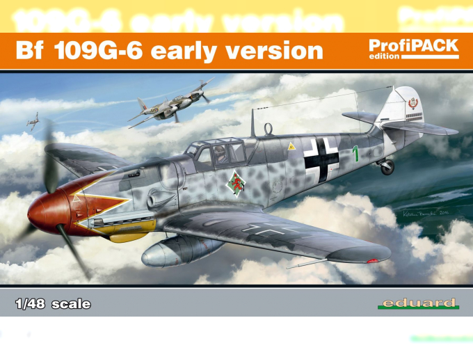 Сборная модель Самолёт Bf 109G-6 ранний вариант