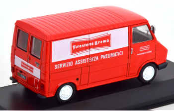 FIAT 242 Firestone Brema (1978), red white