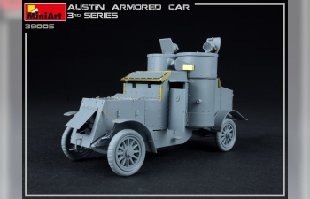 Сборная модель Austin Armored Car 3rd Series: Ukrainian, Polish, Georgian, Romanian Service. Interior Kit