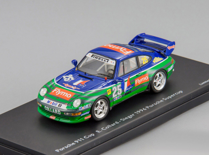 PORSCHE 911 (993) Cup 3.8 Winner Porsche Cup (1996), blue / green