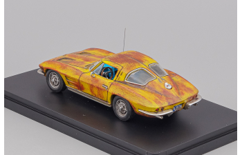 CHEVROLET Corvette Stingray (1963), желтый