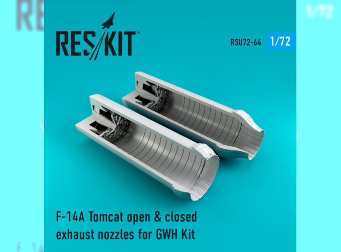 Реактивные сопла (открытое и закрытое) для F-14A Tomcat