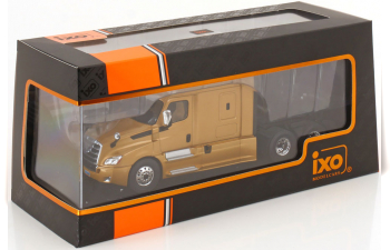 FREIGHTLINER Cascadia Tractor Truck 3-assi (2018), gold metallic