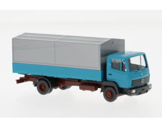 MERCEDES-BENZ LP 814 (1984), turquoise/silver