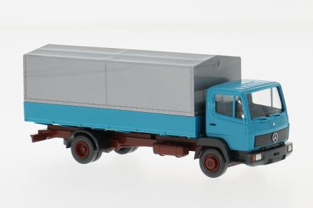 MERCEDES-BENZ LP 814 (1984), turquoise/silver