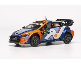 HYUNDAI i20 N RALLY1 TEAM HYUNDAI SHELL MOBIS №1 WRT WINNER RALLY SAUDI ARABIA (2025) THIERRY NEUVILLE - MARTIN WYDAEGHE