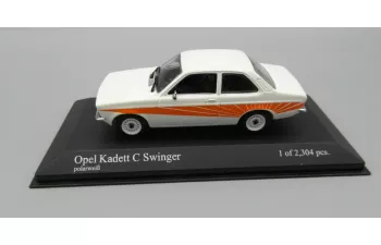 OPEL Kadett C Limousine Swinger (1973), white