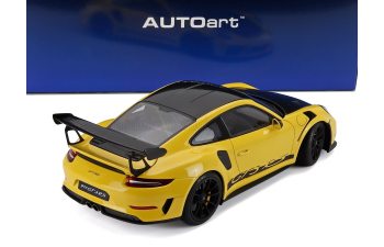 PORSCHE 911 991-2 Gt3 Rs Coupe Weissach Package (2017), Racing Yellow