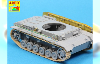 Фототравление для Side skirts for PzKpfw III