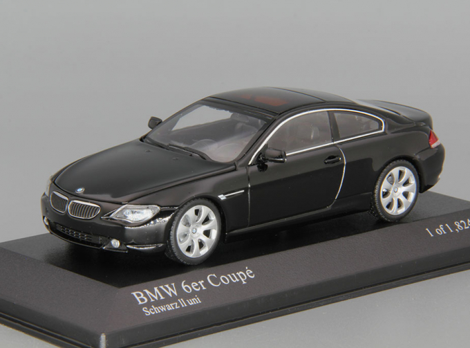 BMW 6 Series Coupe E63 (2006), black