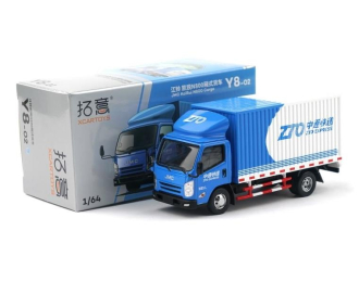 JMC KaiRui N800 Cargo "ZTO", blue / white