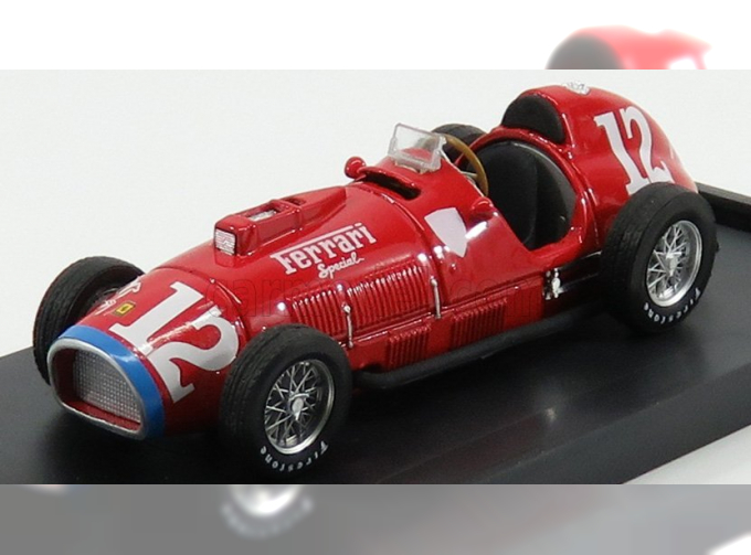 FERRARI F1 375 Indianapolis №12 Rookie Test (1952) A.Ascari, Red