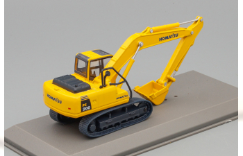 KOMATSU Pc210lc Hybrid Escavatore Cingolato - Tractor Excavator, Yellow Black