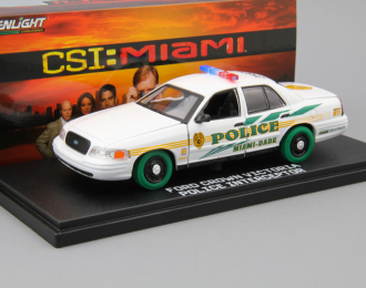 FORD Crown Victoria Police Interceptor "Miami-Dade Police" (из телесериала "Место преступления" (2003), white (Greenlight!)