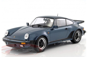PORSCHE 911 (930) Turbo (1977), blue gray metallic