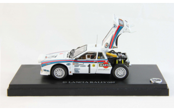 LANCIA Rally 037 "Martini" #1 Monte Carlo (1983), white