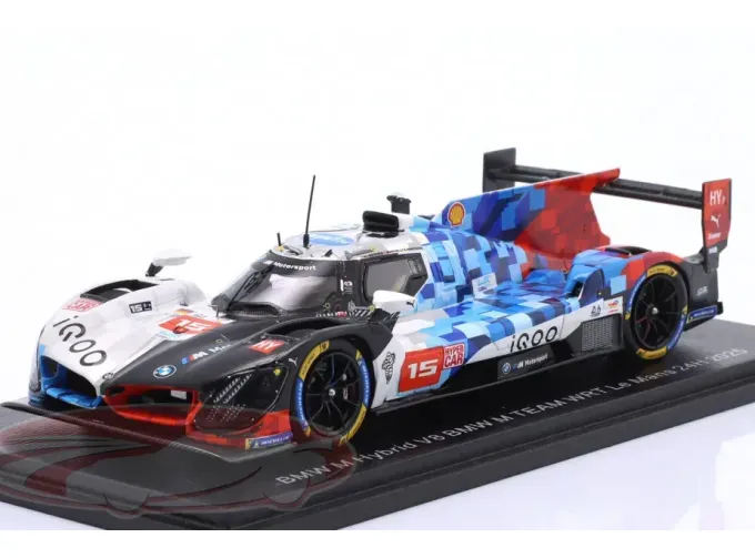 BMW M Hybrid V8 LMDh №15 24h LeMans Dries Vanthoor, Raffaele Marciello, Kevin Magnussen (2025)