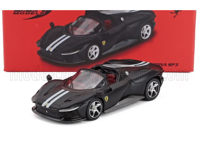 FERRARI Daytona Sp3 Open Roof (2022), Matt Black